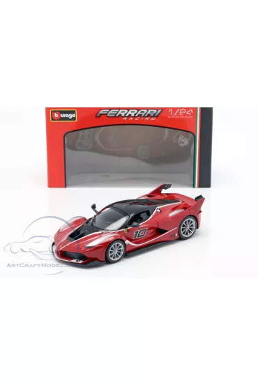 Bburago model ferrari racing fxx k red 1:24