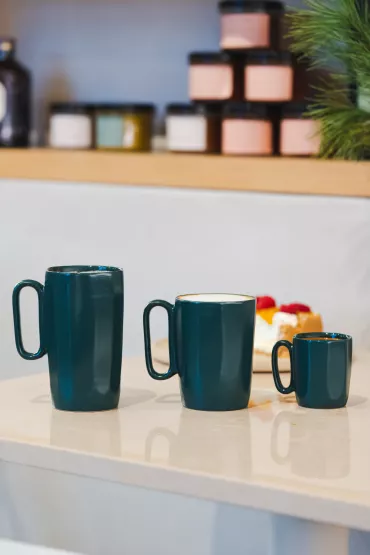 Vialli Design Kubki ceramiczne z uszkiem Fuori 30039 2 x 250 ml