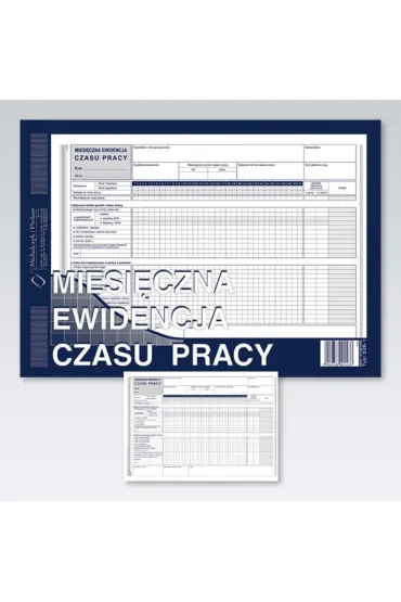 Michalczyk i Prokop Druk Ewid.czasu pracy miesi�czna MiP