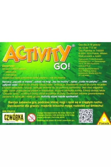 Activity Go! Piatnik