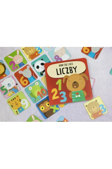 Baw si� i ucz. Memo Liczby. Gra i ksi��ka Wilga Play