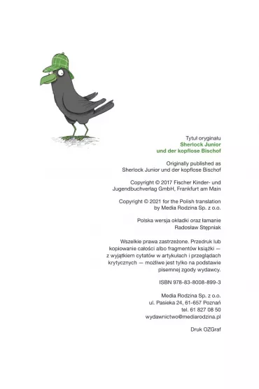 Sherlock Junior i bezg�owy goniec - Thilo Thilo