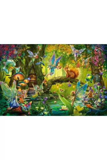 Puzzle 200 el. Le�ne wr�ki + r�d�ka Schmidt