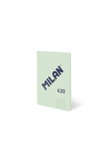 Zeszyt klejony A5/48K kratka zielony MILAN