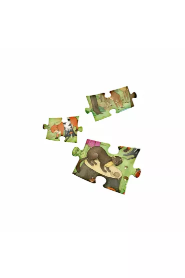 Czytaj z Albikiem. Nasz las. Interaktywne m�wi�ce puzzle 100 el. - Jana Bla��kov�