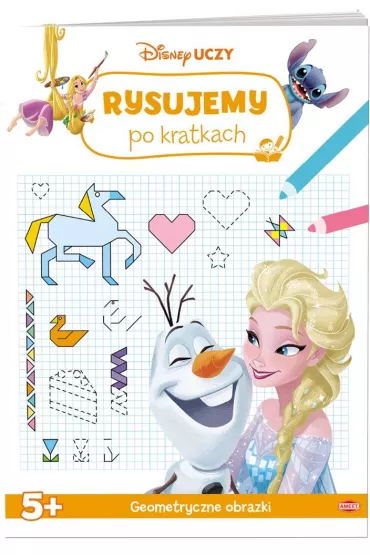 Disney uczy Mix Rysujemy po kratkach UKR-9301
