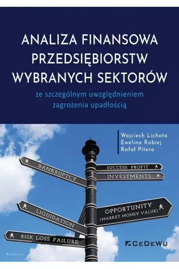 Analiza finansowa przedsi�biorstw wybranych.. - Wojciech Lichota, Ewelina  Rabiej, Rafa�  Pitera