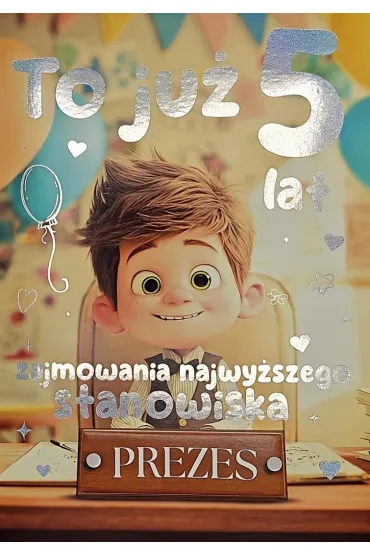 Yeku Karnet 3K Urodziny