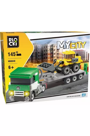 Klocki Blocki. Transport Ci�ar�wki 145 element�w