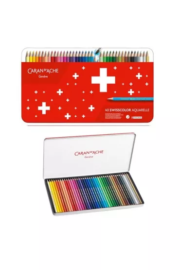 Carandache Kredki z efektem akwareli 40 szt.