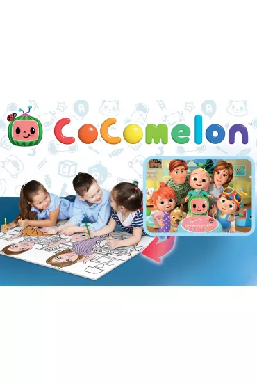 Puzzle dwustronne pod�ogowe 35 el. Cocomelon. Najlepsi przyjaciele Lisciani