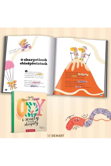 Ody i sonety do ka�dej skarpety. Wiersze dla dzieci - Agata  Komosa-Stycze�