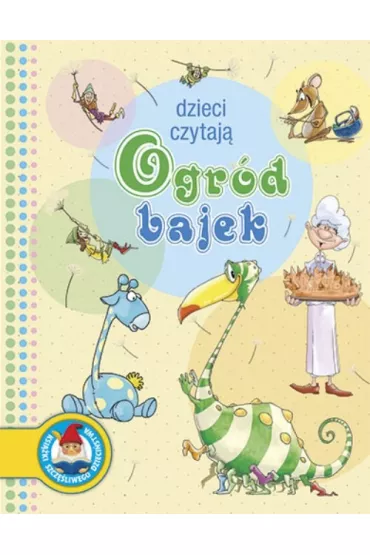 Ogr�d bajek. Dzieci czytaja
