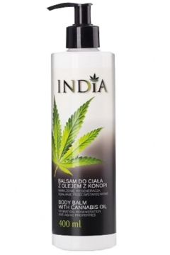 Balsam do ciaa z olejem z konopi India Cosmetics 400 ml