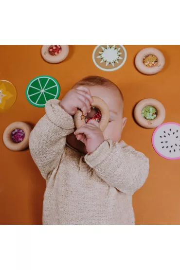 Grzechotka sensoryczna, arbuz Petit Boum