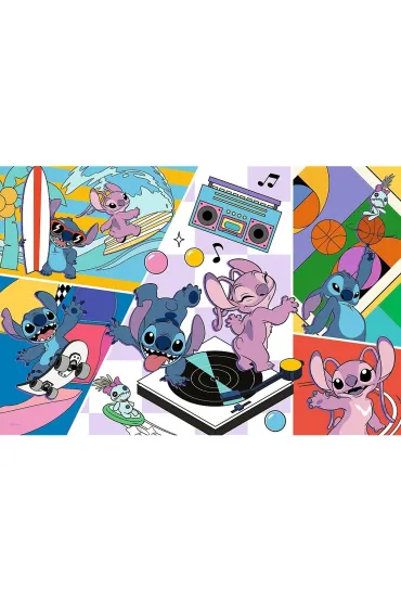 Puzzle 100 el. Wspomnienia Lilo&Stitch Trefl