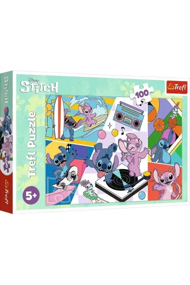 Puzzle 100 el. Wspomnienia Lilo&Stitch Trefl