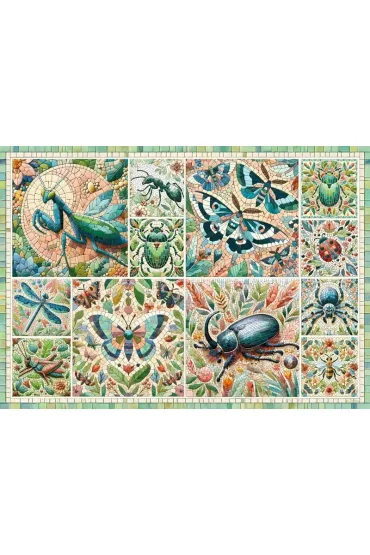 Puzzle 1000 CherryPazzi  Mosaic of the Miniature Wild�31445�