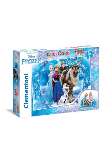 Puzzle pod�ogowe 40 el. Kraina Lodu 25447 Clementoni