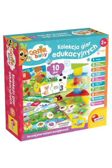 Carotina Baby. Kolekcja gier edukacyjnych Lisciani