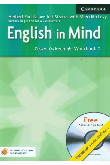 English in Mind 2. Workbook + CD - Barbara Hager, Herbert Puchta, Meredith Levy, Jeff Stranks, Maja Zaworowska