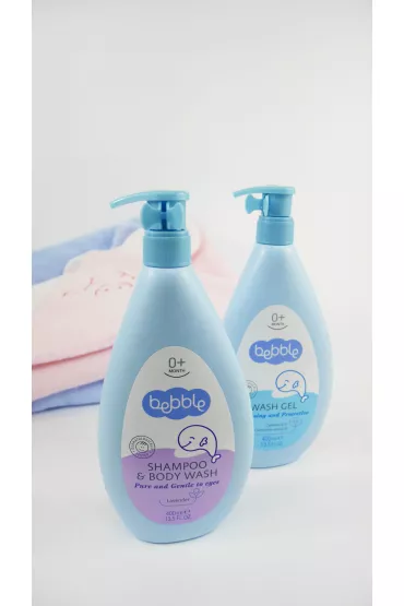 Bebble Szampon i el do mycia ciaa dla dzieci 400 ml
