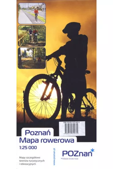 Pozna� mapa rowerowa 1:25000 Europilot