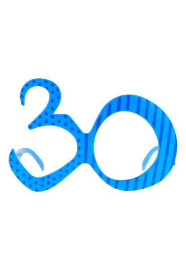 Godan Okulary 30 urodziny niebieskie
