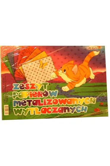 Aliga Zeszyt papier�w metalizowanych wyt�aczanych B4