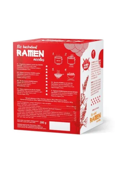 Diet-Food Makaron gryczany soba 100% - Ramen 280 g Bio