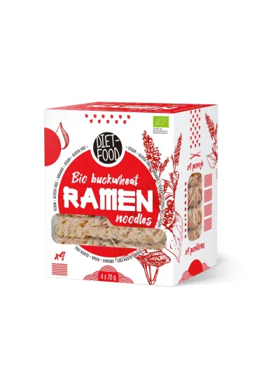 Diet-Food Makaron gryczany soba 100% - Ramen 280 g Bio