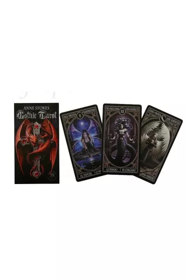 Tarot Gotycki, Gothic Tarot - Anne Stokes