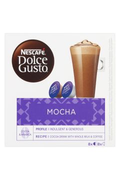 Nescafe Dolce Gusto Mocha Kawa w kapsukach 8 x 15 g + 8 x 12 g