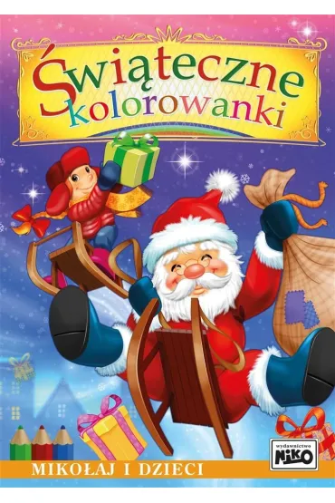 �wi�teczne kolorowanki miko�aj i dzieci - Artur Rajch