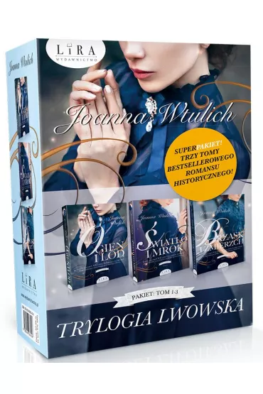 Pakiet Trylogia lwowska. Tomy 1-3: Ogie� i l�d, �wiat�o i mrok, Brzask i zmierzch - Joanna  Wtulich