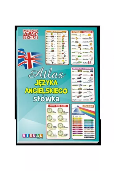 Ilustrowane atlasy szkolne. Atlas j�zyka angielskiego: s��wka
