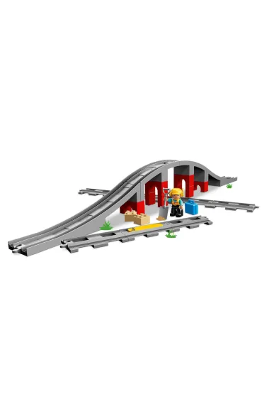 LEGO DUPLO Tory kolejowe i wiadukt 10872
