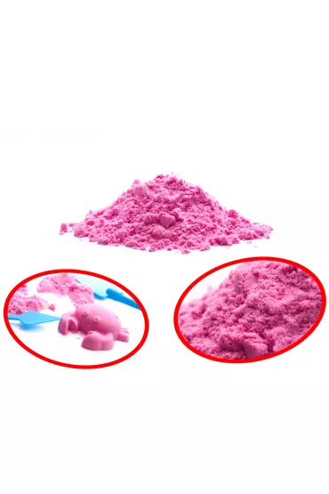 Piasek do formowania w pude�ku 2kg foremki niebieski