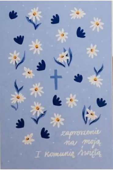 Zaproszenie Komunia (5 szt)