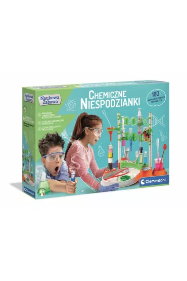Wielkie labolatorium chemiczne Clementoni