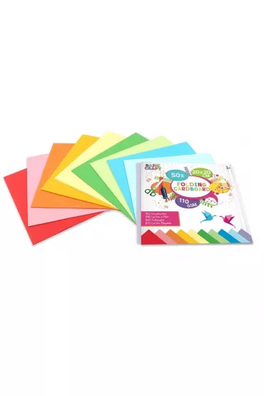 Grafix Sk�adany papier 20x20 cm, 50 arkuszy