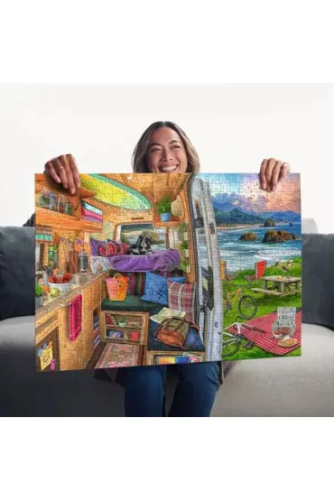 Puzzle 500 el. 2D Wakacyjny klimat Ravensburger