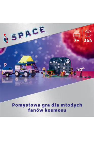 LEGO Friends Kamper z mobilnym obserwatorium gwiazd 42603