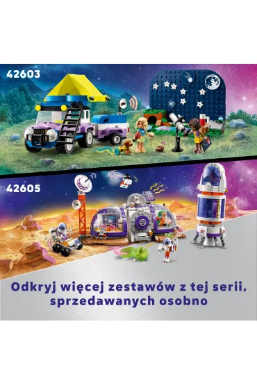 LEGO Friends Kamper z mobilnym obserwatorium gwiazd 42603