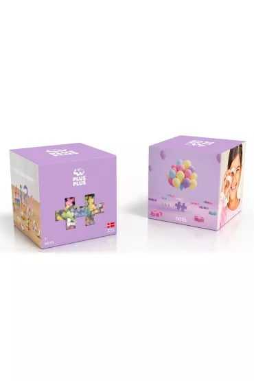 Klocki Plus-Plus Pastelowe 600el