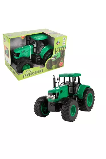 Traktor du�y zielony Askato
