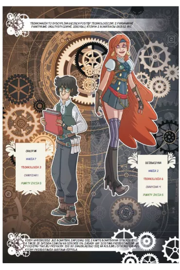 Komiksy paragrafowe Technomagowie - Cetrix, Yuio