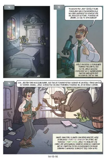 Komiksy paragrafowe Technomagowie - Cetrix, Yuio