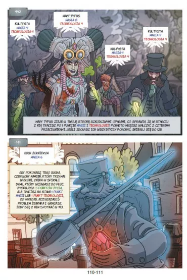 Komiksy paragrafowe Technomagowie - Cetrix, Yuio
