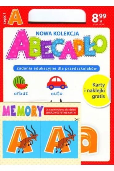 ABECAD�O Zadania edukacyjne dla przedszkolak�w - literka A. Cz�� 1 - Dorota Skwark
